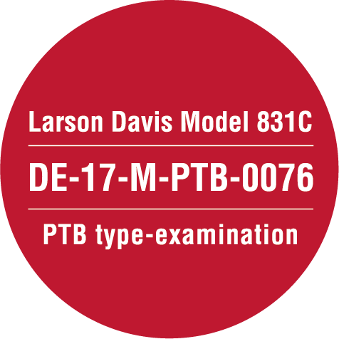 Larson Davis Model 831C PTB Approval