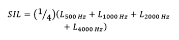 SIL Level Formula