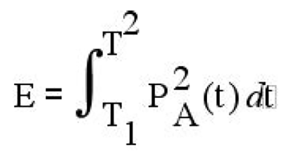 Sound-Exposure-Equation