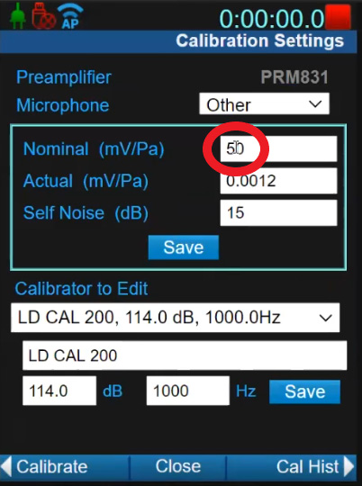 Nominal number selection