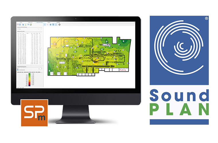 SoundPLANmanda software and logo